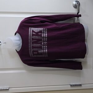 Pink Victoria Secret Crewneck sweatshirt‎ Purple/Silver  Size XS